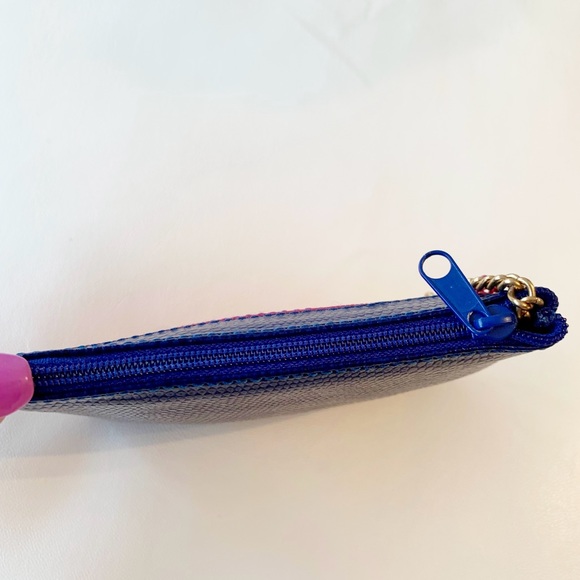 Bottega Florentina Italian Made Lizard Print Coin/Wallet - Picture 5 of 8